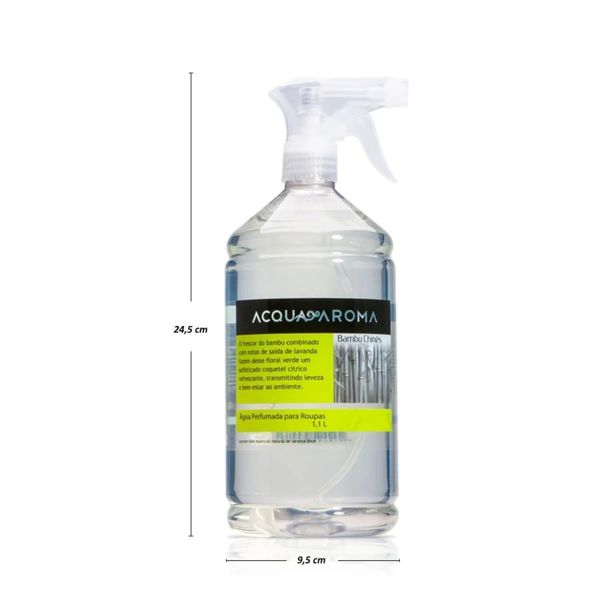 ÁGUA PERFUMADA 1L  ACQUA AROMA BAMBU CHINES