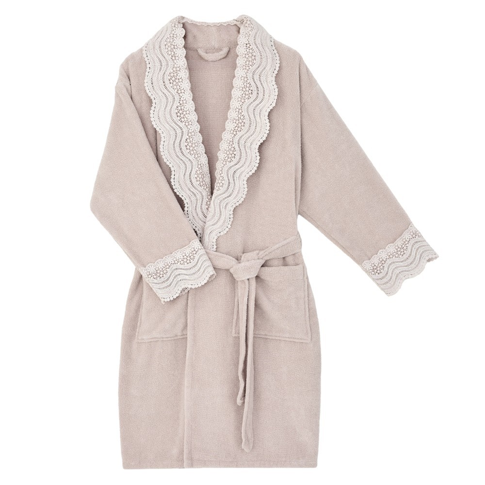 ROUPÃO MARGOT ATOALHADO AIR ROSA