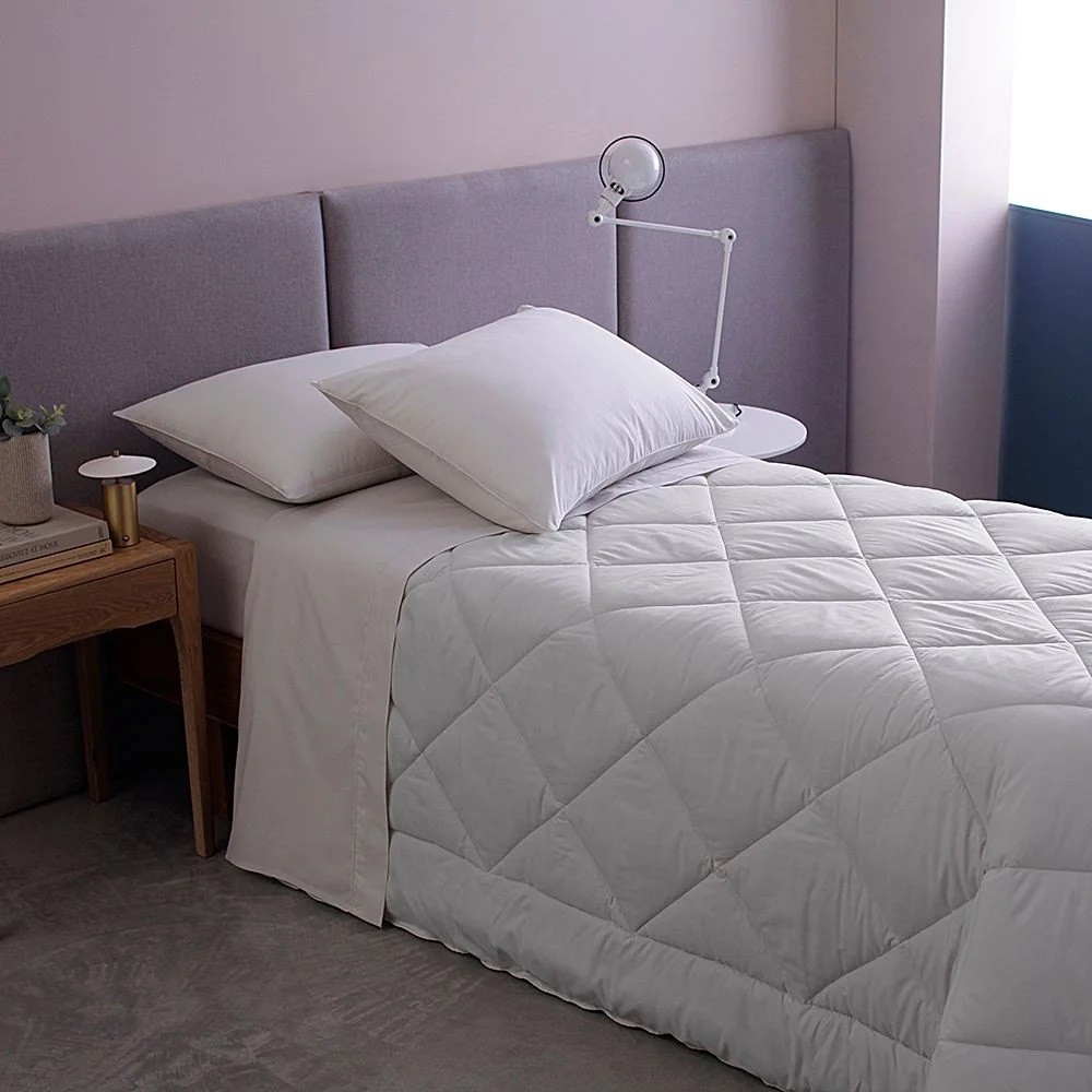 EDREDOM SOLTEIRO CLASSIC CINZA
