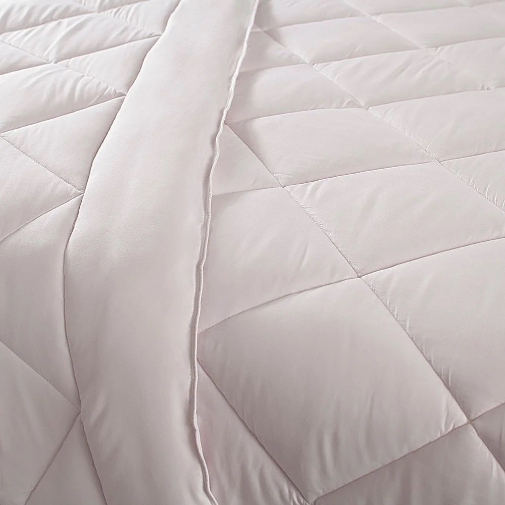 EDREDOM SOLTEIRO CLASSIC ROSA