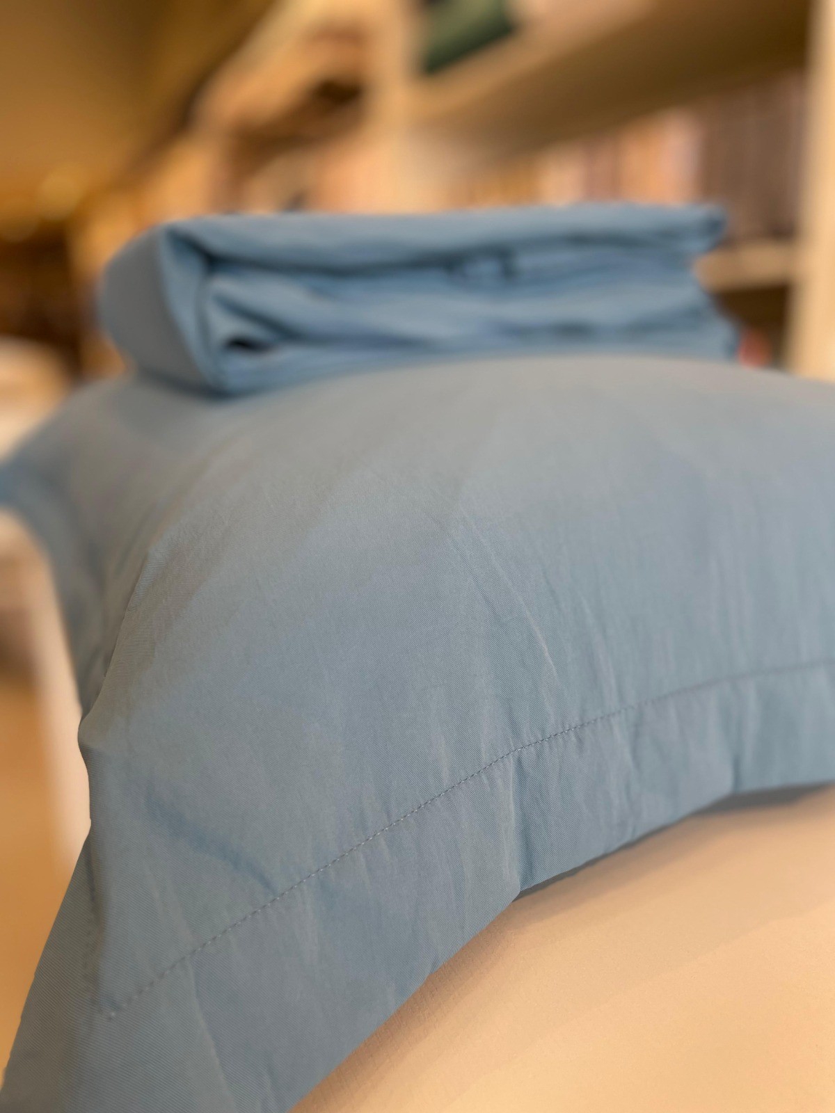 JG LENÇOL QUEEN FOUR SEASON AZUL NIAGARA | Sweet Home